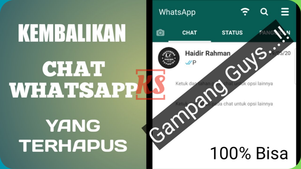 Memindahkan Obrolan WhatsApp ke Perangkat Baru