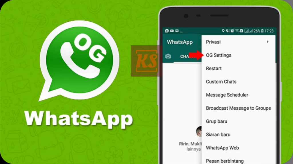 Perbedaan OG WhatsApp dengan WhatsApp Asli