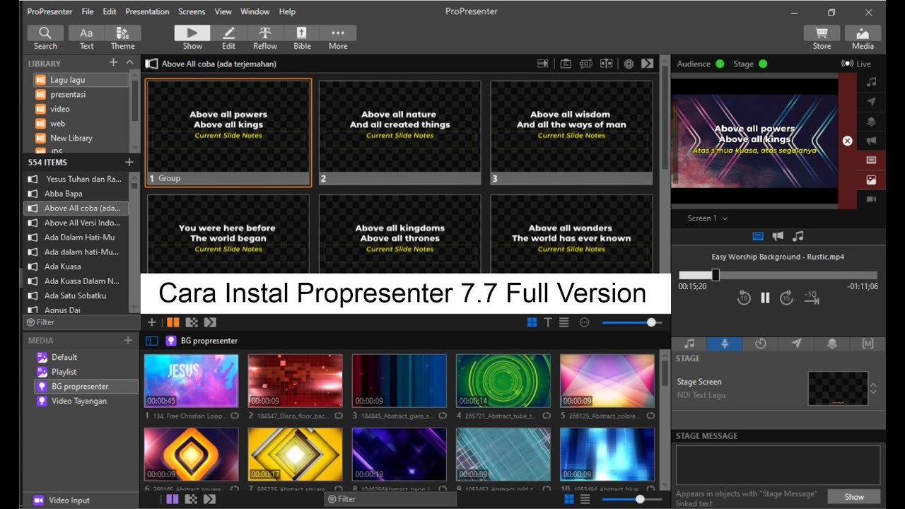 Propresenter 7